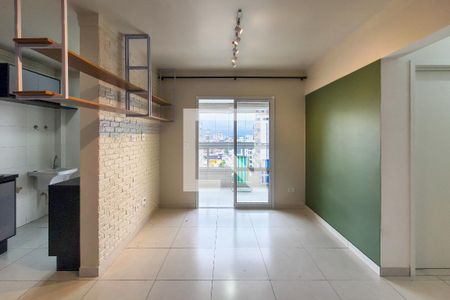 Sala de apartamento para alugar com 2 quartos, 65m² em Canto do Forte, Praia Grande