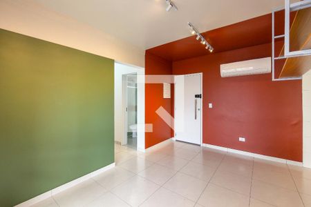 Sala de apartamento para alugar com 2 quartos, 65m² em Canto do Forte, Praia Grande