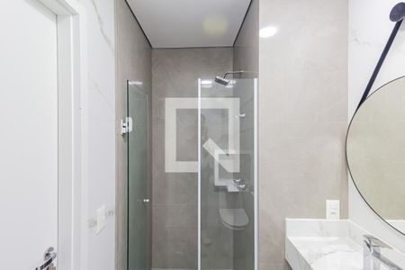Banheiro de kitnet/studio para alugar com 1 quarto, 25m² em Itaim Bibi, São Paulo