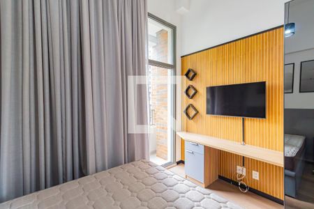 Sala/Quarto de kitnet/studio para alugar com 1 quarto, 25m² em Itaim Bibi, São Paulo