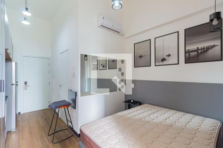 Sala/Quarto de kitnet/studio para alugar com 1 quarto, 25m² em Itaim Bibi, São Paulo