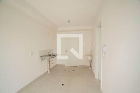 Sala/Cozinha de apartamento à venda com 1 quarto, 28m² em Planalto Paulista, São Paulo
