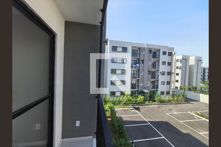 Varanda - Sala de apartamento para alugar com 2 quartos, 42m² em Barra Olímpica, Rio de Janeiro