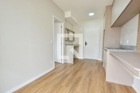 Sala/cozinha de apartamento para alugar com 1 quarto, 30m² em Liberdade, São Paulo