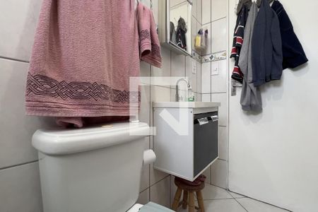 Banheiro de apartamento à venda com 1 quarto, 54m² em Gopouva, Guarulhos