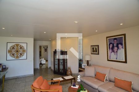 Sala de apartamento à venda com 4 quartos, 334m² em Barra da Tijuca, Rio de Janeiro