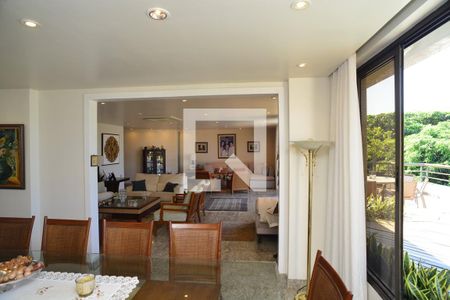 Sala de apartamento à venda com 4 quartos, 334m² em Barra da Tijuca, Rio de Janeiro