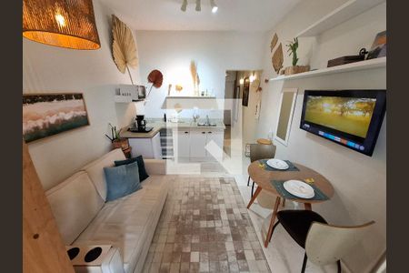 Sala/Cozinha de apartamento à venda com 1 quarto, 35m² em Centro, Rio de Janeiro