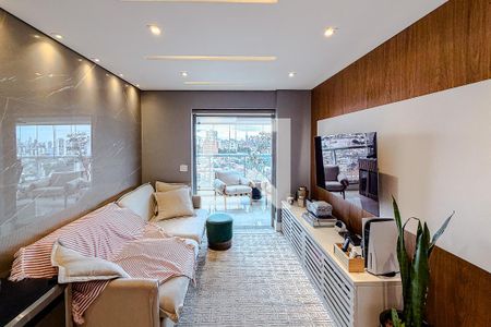 Sala de apartamento à venda com 1 quarto, 64m² em Jardim da Gloria, São Paulo