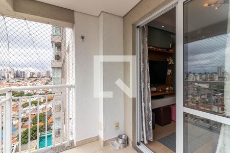 Varanda da Sala de apartamento à venda com 2 quartos, 57m² em Lauzane Paulista, São Paulo