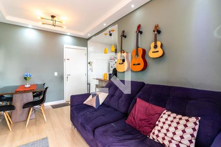 Sala de Estar de apartamento à venda com 2 quartos, 57m² em Lauzane Paulista, São Paulo
