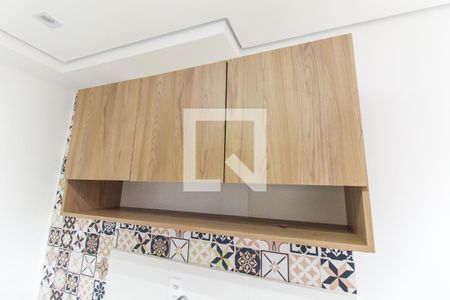 Sala/Cozinha de apartamento para alugar com 2 quartos, 32m² em Vila Carmosina, São Paulo