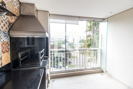 Varanda gourmet de apartamento à venda com 3 quartos, 96m² em Centro de Apoio I (alphaville), Santana de Parnaíba