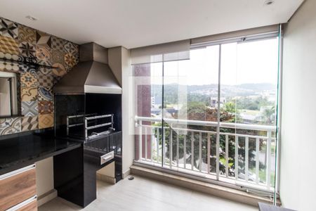 Varanda gourmet de apartamento à venda com 3 quartos, 96m² em Centro de Apoio I (alphaville), Santana de Parnaíba