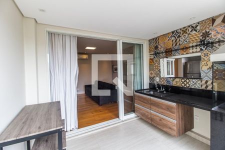 Varanda gourmet de apartamento à venda com 3 quartos, 96m² em Centro de Apoio I (alphaville), Santana de Parnaíba