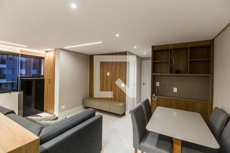 Sala  de apartamento para alugar com 2 quartos, 60m² em Vila Militar, Barueri