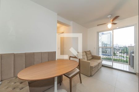 Sala - Cozinha Integrada de apartamento para alugar com 2 quartos, 36m² em Vila Cruzeiro, São Paulo