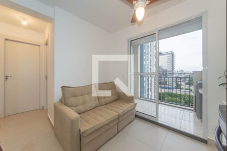 Sala - Cozinha Integrada de apartamento para alugar com 2 quartos, 36m² em Vila Cruzeiro, São Paulo