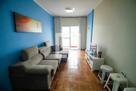 Sala de apartamento para alugar com 2 quartos, 83m² em Vila Tupi, Praia Grande