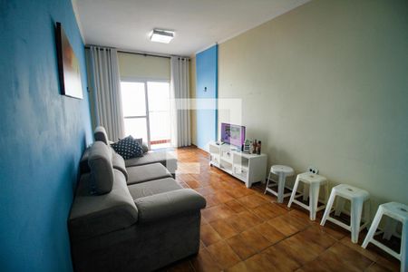 Sala de apartamento para alugar com 2 quartos, 83m² em Vila Tupi, Praia Grande