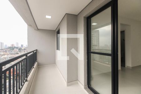 Varanda  de apartamento para alugar com 2 quartos, 55m² em Chácara Seis de Outubro, São Paulo