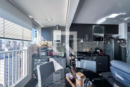 Varanda da Sala de apartamento à venda com 1 quarto, 40m² em Belenzinho, São Paulo