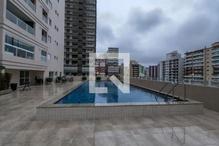 Área comum - Piscina de apartamento para alugar com 2 quartos, 70m² em Guilhermina, Praia Grande