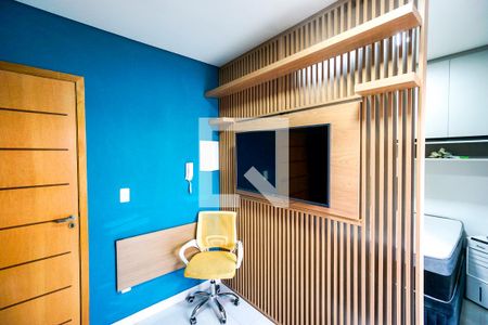 Sala e cozinha de apartamento para alugar com 1 quarto, 24m² em Vila Carrão, São Paulo