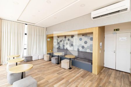 Área comum - Salão de festas de apartamento para alugar com 1 quarto, 44m² em Azenha, Porto Alegre