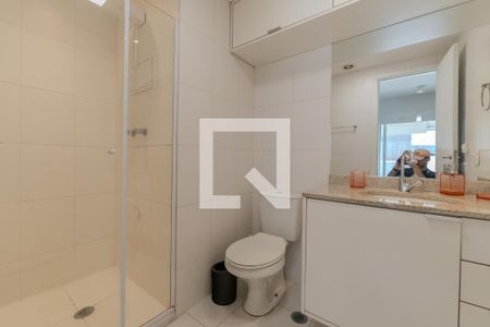 Banheiro de kitnet/studio para alugar com 1 quarto, 35m² em Consolação, São Paulo