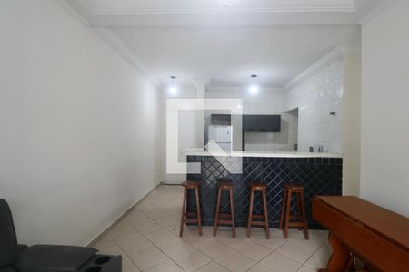 Sala de apartamento para alugar com 2 quartos, 55m² em Balneario Cidade Atlantica, Guarujá