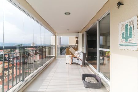 Varanda da Sala de apartamento para alugar com 3 quartos, 150m² em Vila Nova Socorro, Mogi das Cruzes