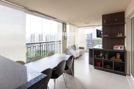 Varanda gourmet de apartamento à venda com 3 quartos, 137m² em Vila Rosalia, Guarulhos