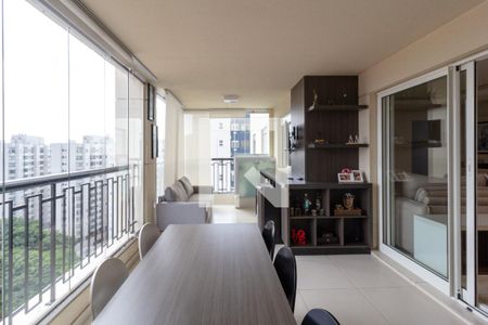 Varanda gourmet de apartamento à venda com 3 quartos, 137m² em Vila Rosalia, Guarulhos