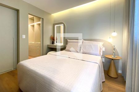 Suite 1 de apartamento à venda com 3 quartos, 73m² em Santa Efigênia, Belo Horizonte