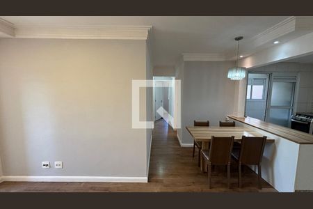 Sala - Sala de Jantar de apartamento para alugar com 3 quartos, 77m² em Campestre, Santo André