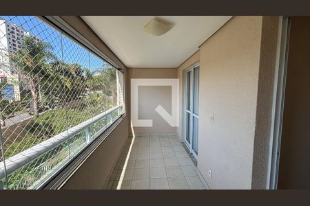 Sala - Sala de Jantar Varanda de apartamento para alugar com 3 quartos, 77m² em Campestre, Santo André