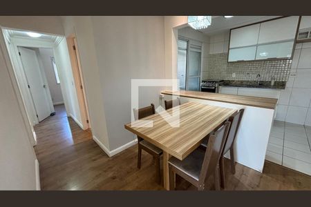 Sala - Sala de Jantar  de apartamento para alugar com 3 quartos, 77m² em Campestre, Santo André