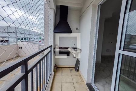 Varanda  de apartamento para alugar com 2 quartos, 54m² em Utinga, Santo André