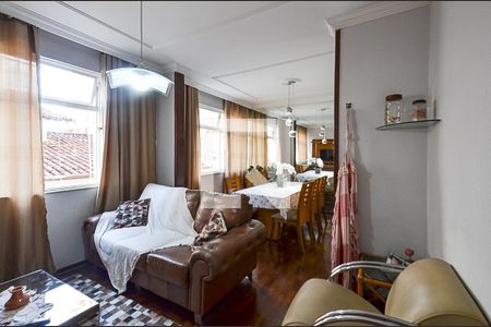 Sala de Estar de apartamento à venda com 3 quartos, 119m² em Cidade Nova, Belo Horizonte