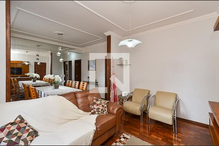 Sala de Estar de apartamento à venda com 3 quartos, 119m² em Cidade Nova, Belo Horizonte
