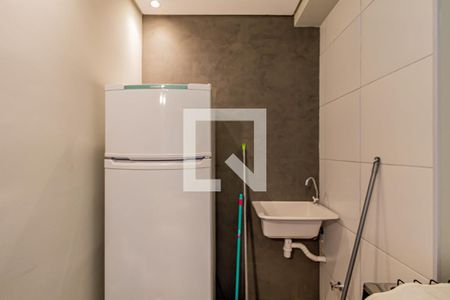 Cozinha de apartamento para alugar com 2 quartos, 37m² em Várzea da Barra Funda, São Paulo