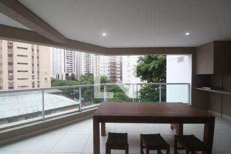 Varanda de apartamento para alugar com 3 quartos, 135m² em Barra Funda, Guarujá