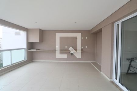 Varanda de apartamento para alugar com 3 quartos, 135m² em Barra Funda, Guarujá