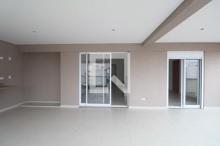 Varanda de apartamento para alugar com 3 quartos, 135m² em Barra Funda, Guarujá