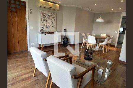 Sala  de apartamento para alugar com 1 quarto, 115m² em Real Parque, São Paulo