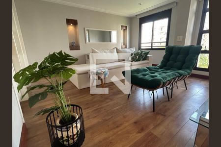 Sala  de apartamento para alugar com 1 quarto, 115m² em Real Parque, São Paulo