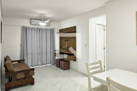 Sala de apartamento para alugar com 2 quartos, 87m² em Guilhermina, Praia Grande