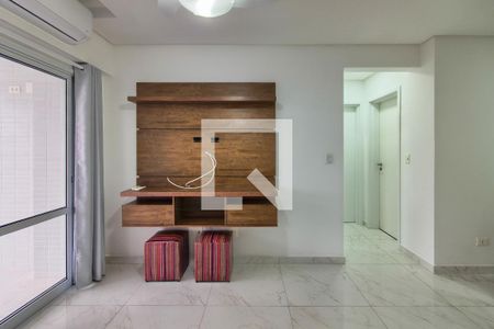 Sala de apartamento para alugar com 2 quartos, 87m² em Guilhermina, Praia Grande