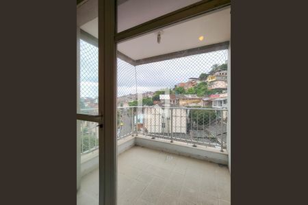 Varanda da Sala de apartamento à venda com 2 quartos, 80m² em Estácio, Rio de Janeiro
